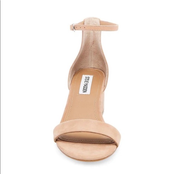 NWOT STEVE MADDEN  ”Irenne “ Tan Leather / Nubuck Suede Buckle Sandals … - Picture 3 of 13